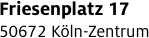 Friesenplatz 17