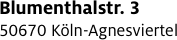 Blumenthalstr. 3
