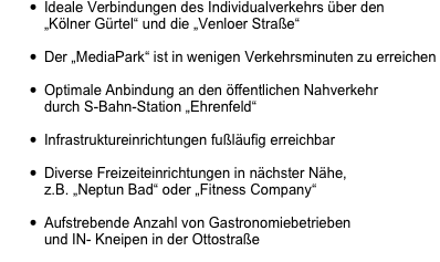 Ideale Verbindungen des Individualverkehrs über